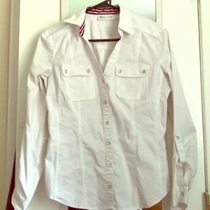 New York & Company 7th Avenue Button Down Shirt